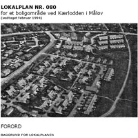 Lokalplan for Kærlodden